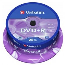 VERBATIM-DVD+R 4.7GB 25U