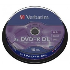 VERBATIM-DVD+R DC 8.5GB 10U