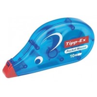 CORRECTOR ESCRITURA TIPPEX BIC POCKET MOUSE 10U