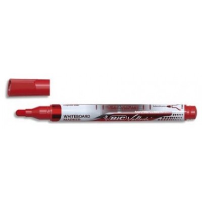 ROTULADOR BIC PIZARRA LIQ ROJO 12