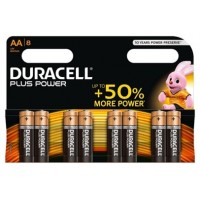 PILAS DURACELL PLUS EXTRA LIFE AA8